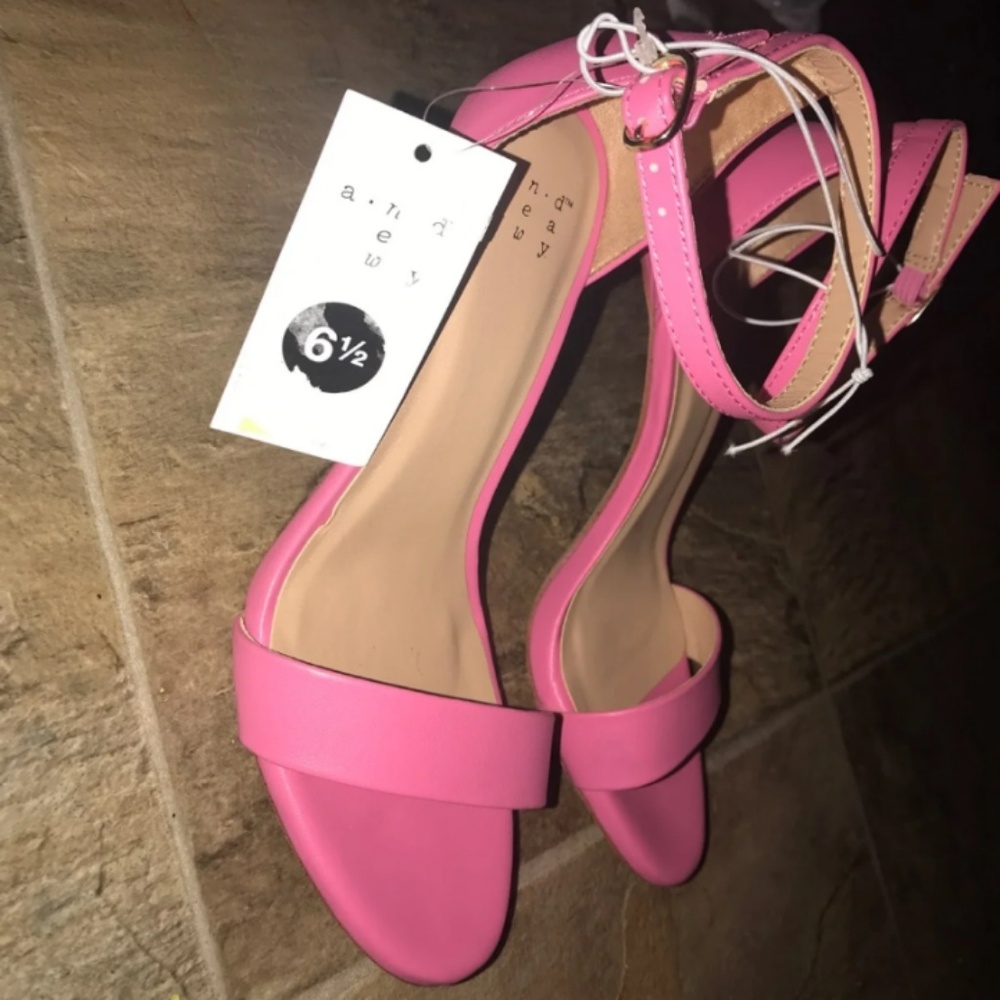 Pink heels